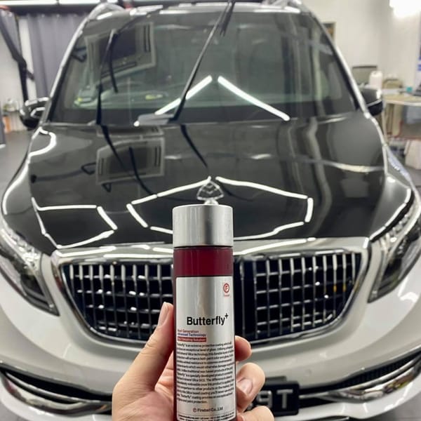 FIREBALL Butterfly 9H Ceramic Coating completed for Merce...