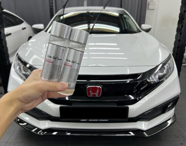 FIREBALL’s Dok Do 9H Ceramic Coating completed for Honda ...