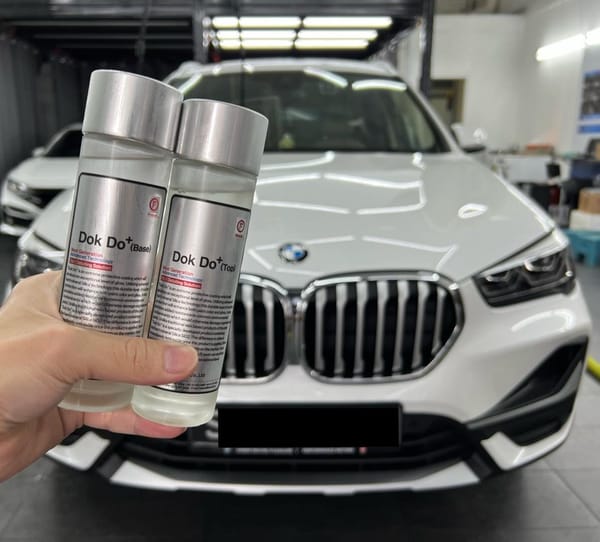 FIREBALL’s Dok Do 9H Ceramic Coating completed for BMW X1.