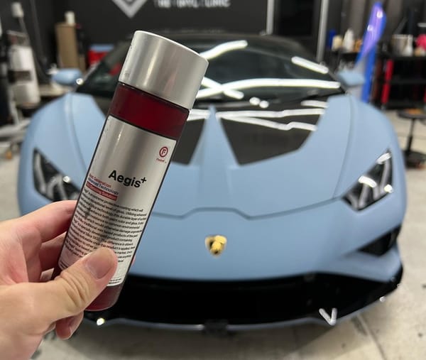 FIREBALL Aegis 9H Ceramic Coating completed for Wrapped L...