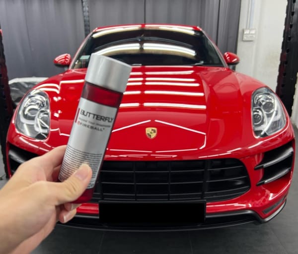 FIREBALL Butterfly 9H Ceramic Coating completed for Porsc...