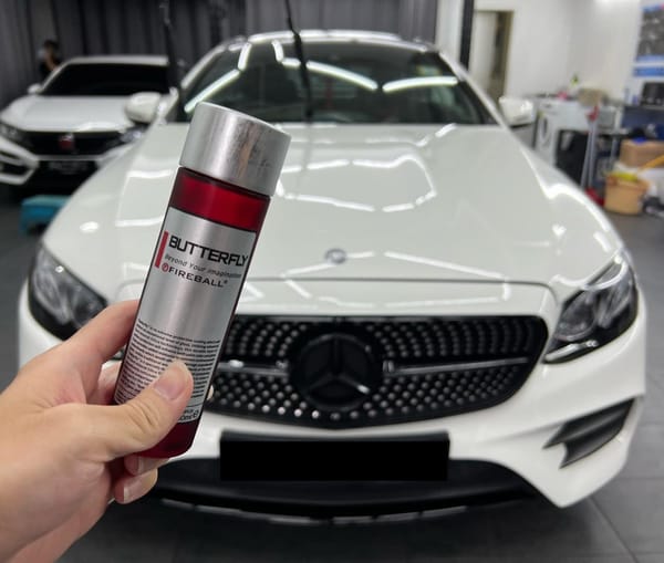 FIREBALL Butterfly 9H Ceramic Coating completed for Merce...