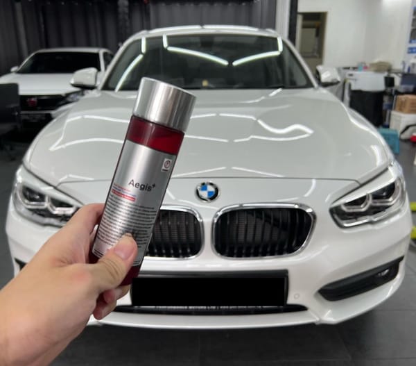 FIREBALL Aegis 9H Ceramic Coating completed for BMW 116D.
