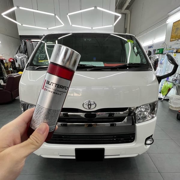 FIREBALL Butterfly 9H Ceramic Coating completed for Toyot...