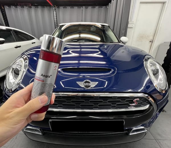 FIREBALL Aegis 9H Ceramic Coating completed for MiniCoope...