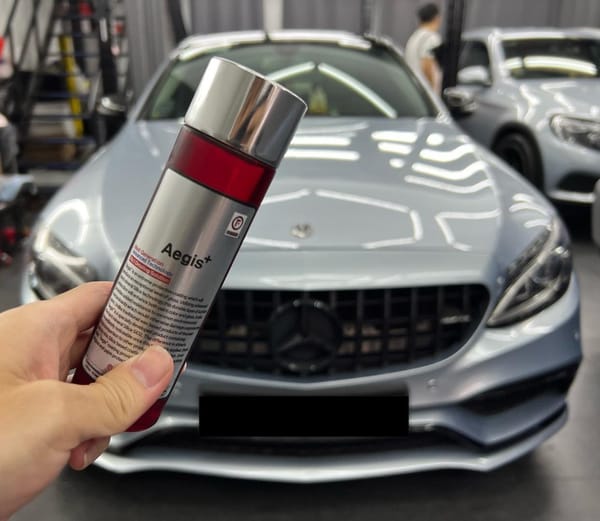 FIREBALL Aegis 9H Ceramic Coating completed for Mercedes ...