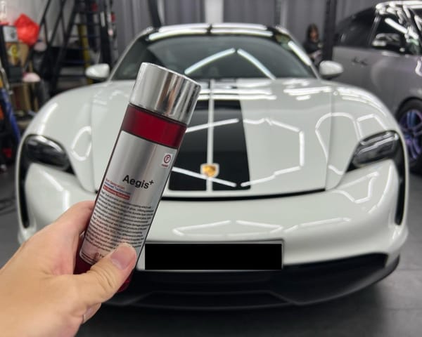 FIREBALL Aegis 9H Ceramic Coating completed for PPF Porsc...
