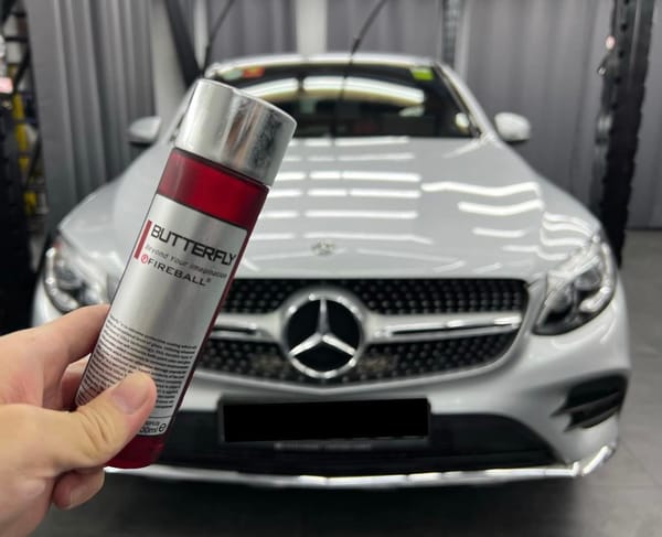 FIREBALL’s Butterfly 9H Ceramic Coating completed for GLC...