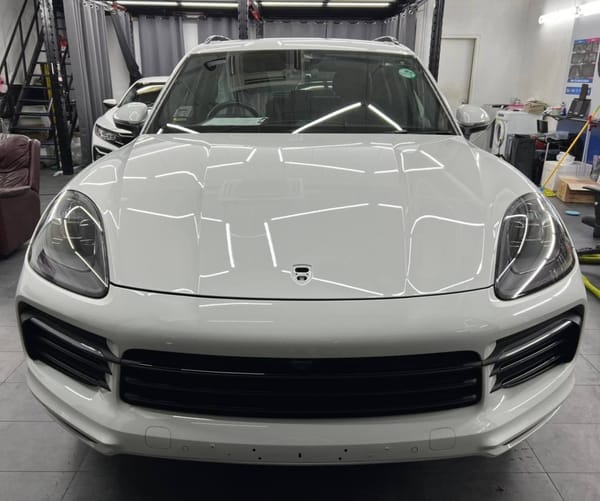 FIREBALL’s Paint Correction completed for Porsche Cayenne.