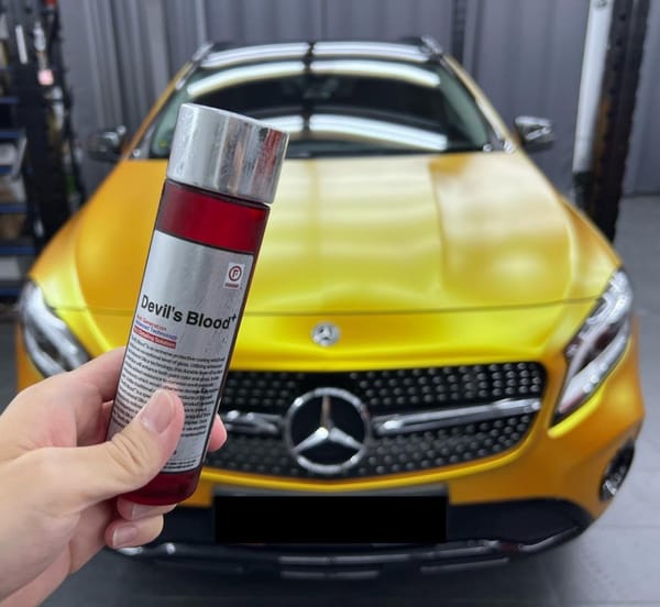 FIREBALL Aegis 9H Ceramic Coating completed for Wrapped G...