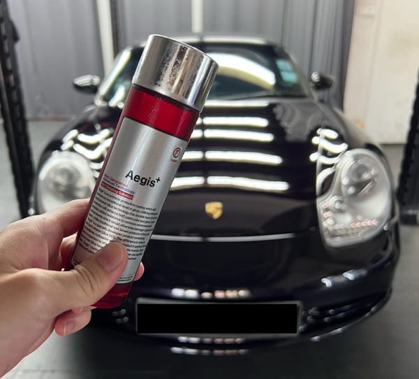 FIREBALL Aegis 9H Ceramic Coating completed for Porsche.