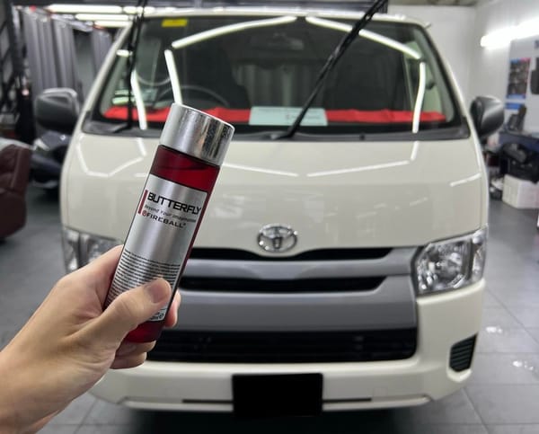 FIREBALL’s Butterfly 9H Ceramic Coating completed for Toy...