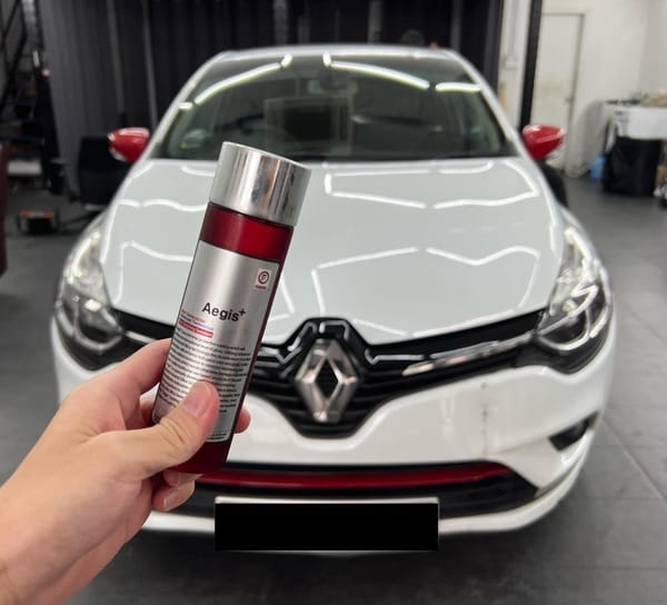 FIREBALL Aegis 9H Ceramic Coating completed for Renault.