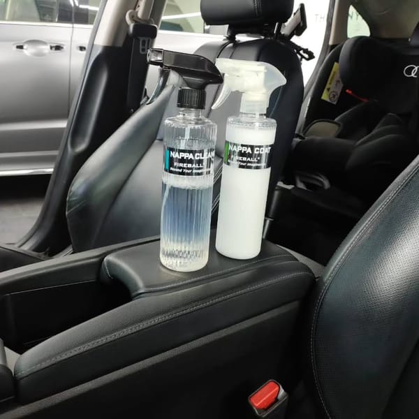 Interior Steam Cleaning Completed on Civic.