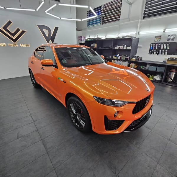 Arancione Levante with Fireball Aegis ceramic coating.