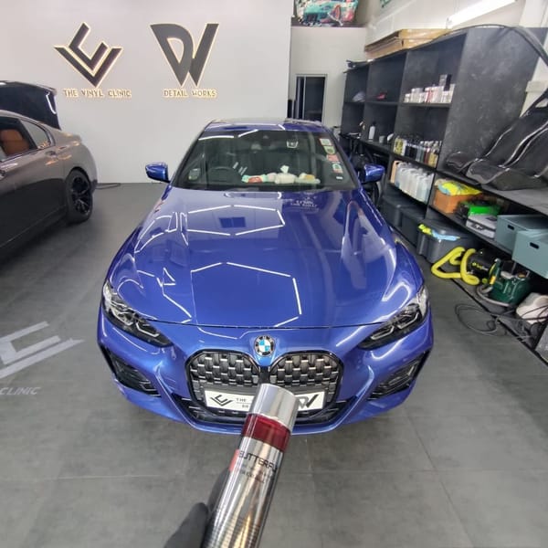 Fireball Butterfly 9H Ceramic coat done on 4 series.