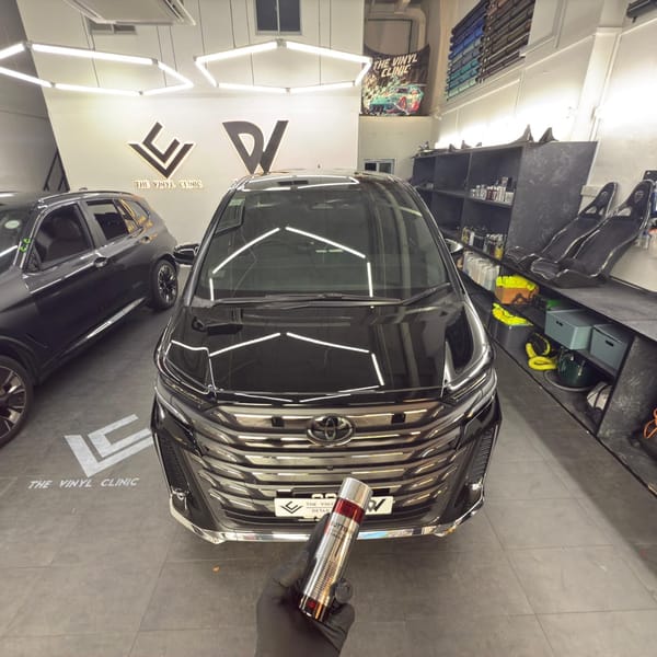 Pre-cny fever. Fireball Butterfly 9H Ceramic Coating.