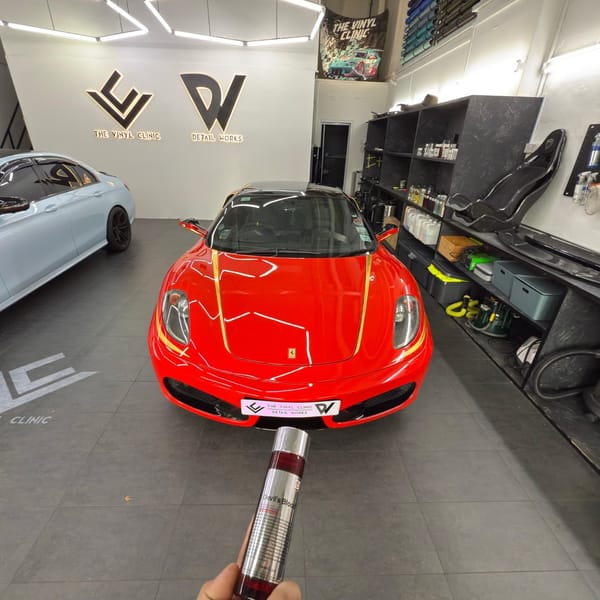 Paint correction before Fireball Butterfly 9H ceramic coa...